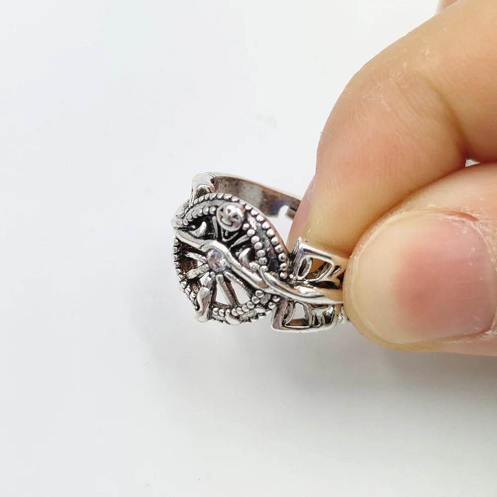 F15-男性用の調整可能なスライド式リング,ファンコスプレアクセサリー