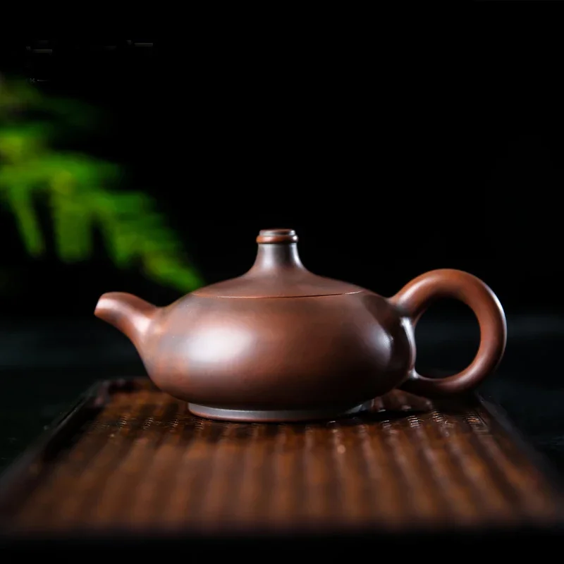 

Nixing Zhou Yujiao Mini Wuchen Teapot tea pot filter Teapot handmade nixing clay customized gifts authentic Teapot theiere