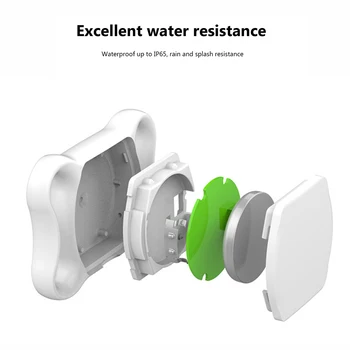 GPS Smart Pet Locator Waterproof Mini GPS Tracker Anti-Lost Bluetooth Locator Tracking Collar with LED Light for Pet Cats Dogs 5