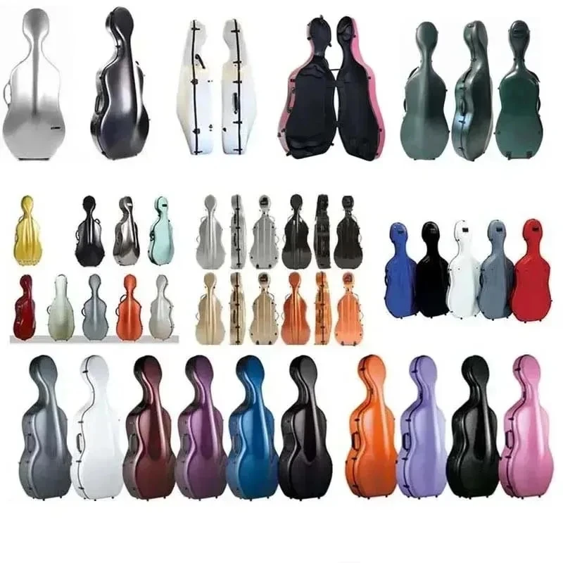 4/4 7/8 3/4 1/2 1/4 1/8 Cello Case Waterproof Box Accessary