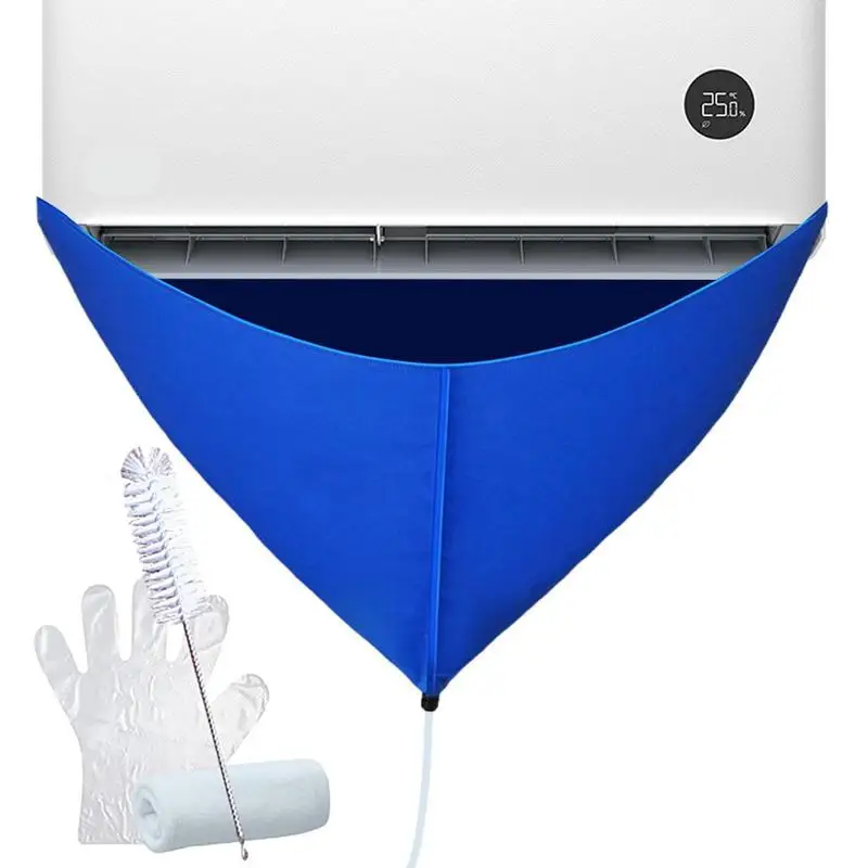 

Air Conditioner Cleaning Bag Large Waterproof AC Cleaning Bag Cover Portable Air Conditioners Washing Bag For Hotel Hostel Home