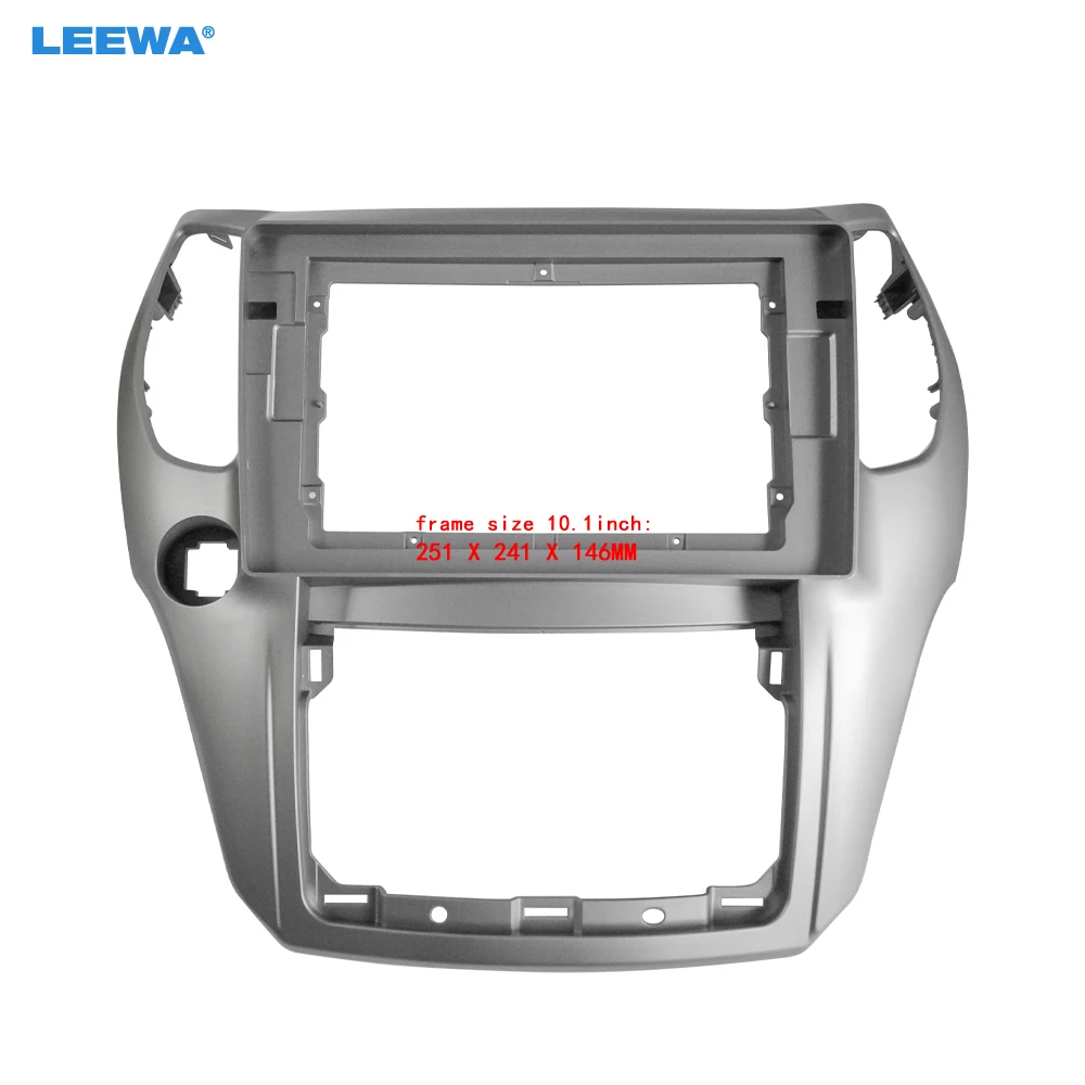

Автомобильная аудиосистема LEEWA, 10,1 дюйма, рамка с большим экраном для Great Wall M4 (12-13), 2Din, комплект для установки стереопанели