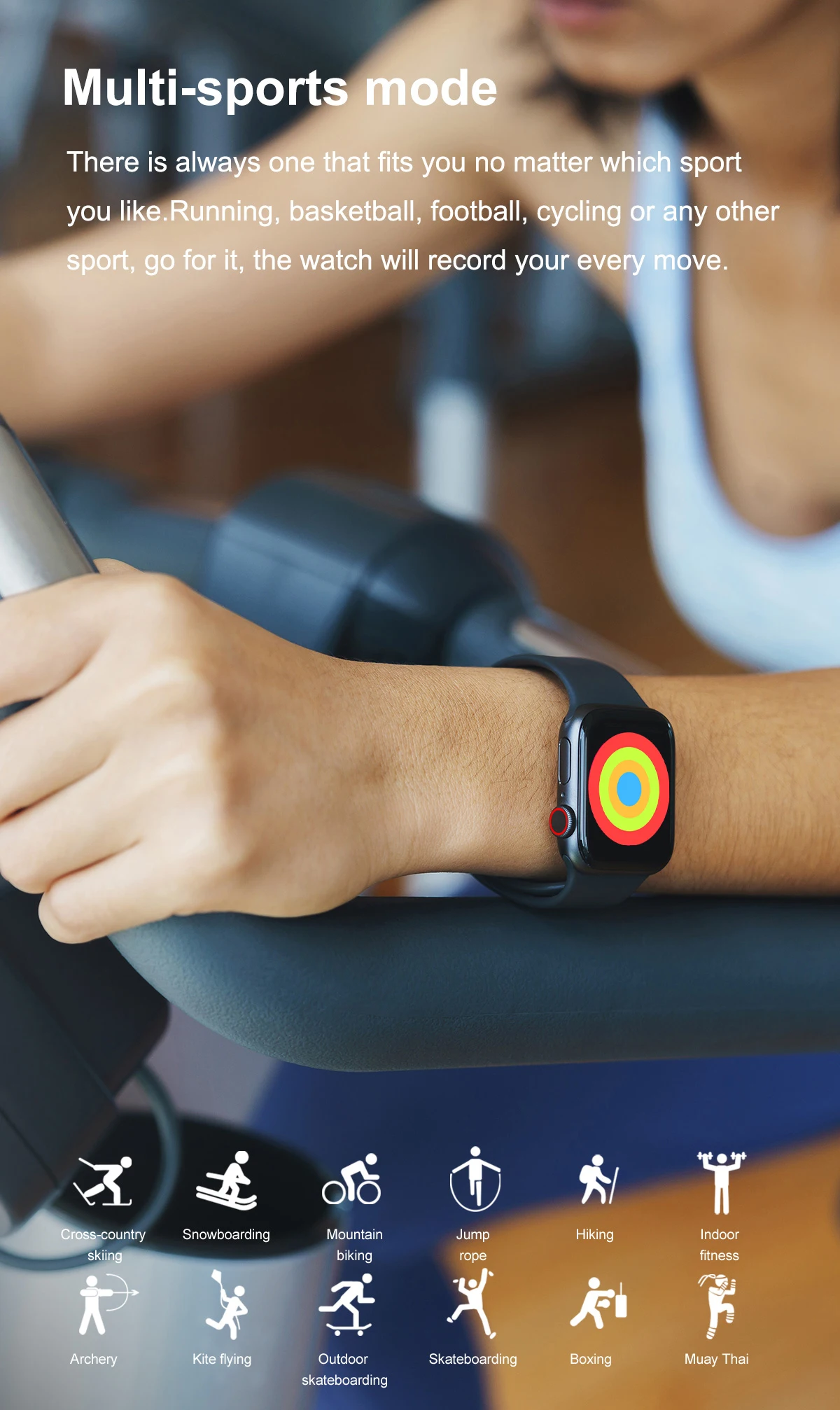DT9 Smart Watch NFC GPS Track description image 12