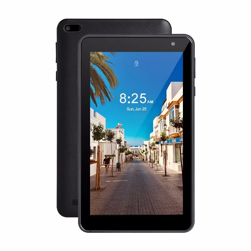 선물용 실리콘 케이스 Newst  7 인치 2GB RAM 32GB ROM NK7 태블릿 PC Allwinner A133 안드로이드 12 쿼드 코어 WIFI 듀얼 카메라 Type-C