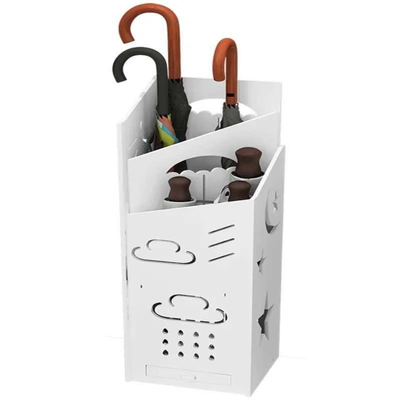 Creative Umbrella Storage Rack Home and Hotel Lobby Length Handle Umbrella Stand Classroom and Foyer Shelf