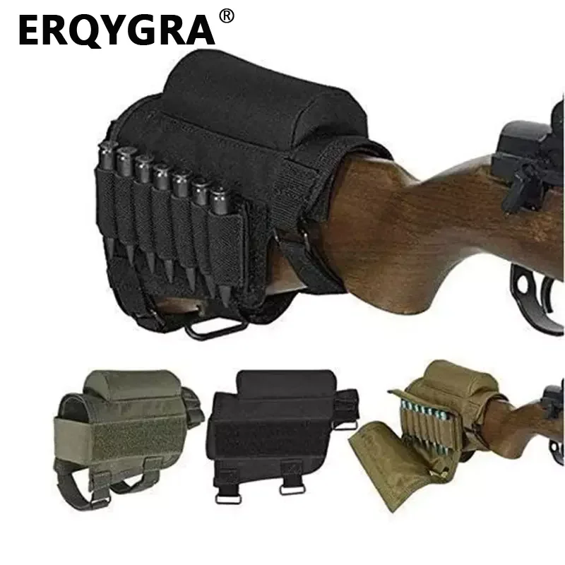 

ERQYGRA Tactical Pouches Holsters Magazine Bag Military Portable Outdoor Sports Hunting 7 Round Rifle Molle Shooting Accessories