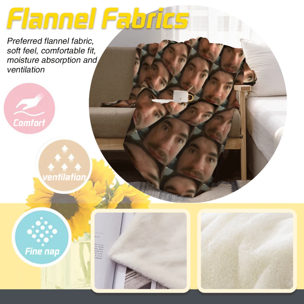 Flannel Soft Jschlatt Schlanket Warm Throw Blanket Bedding Sofa Cover for Girls Gift 6