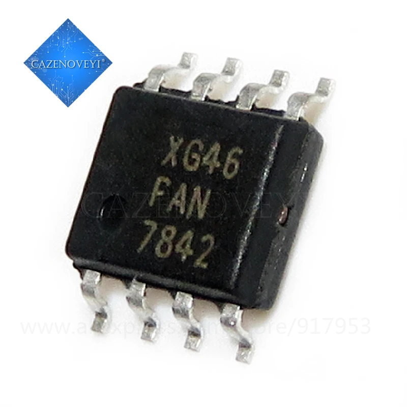 

10 шт./лот FAN7842MX FAN7842 SOP-8 драйвер полумостовых ворот IC в наличии