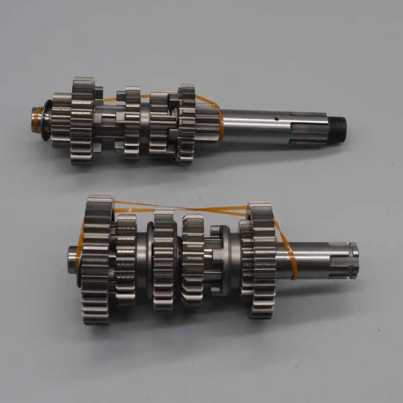 LONCIN RE250 engine 6gear main countshaft gear axle LC166FMM LX250 LX166FMM ATV Quad 250cc Chinese Motorcycle Engine motorcycle engine