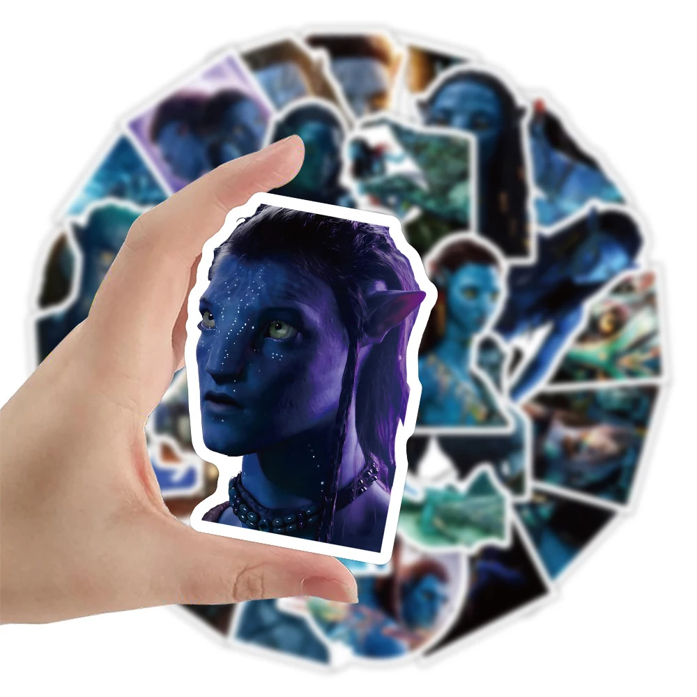 10/30/55pcs Disney Movie Avatar 2：The Way of Water Anime Stickers Cartoon Graffiti Sticker Phone Laptop Guitar Cool Decals Toy