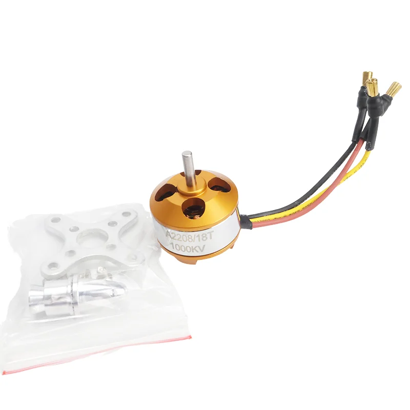 Moteur Brushless 2208 1000-2600KV pour Drone FPV Micro
