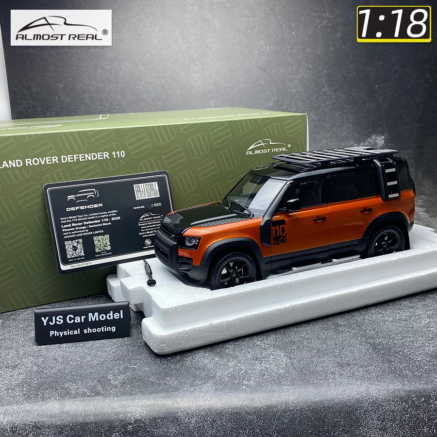 Almost Real AR 1/18 Land Rover Defender 110 2020 SUV Car model