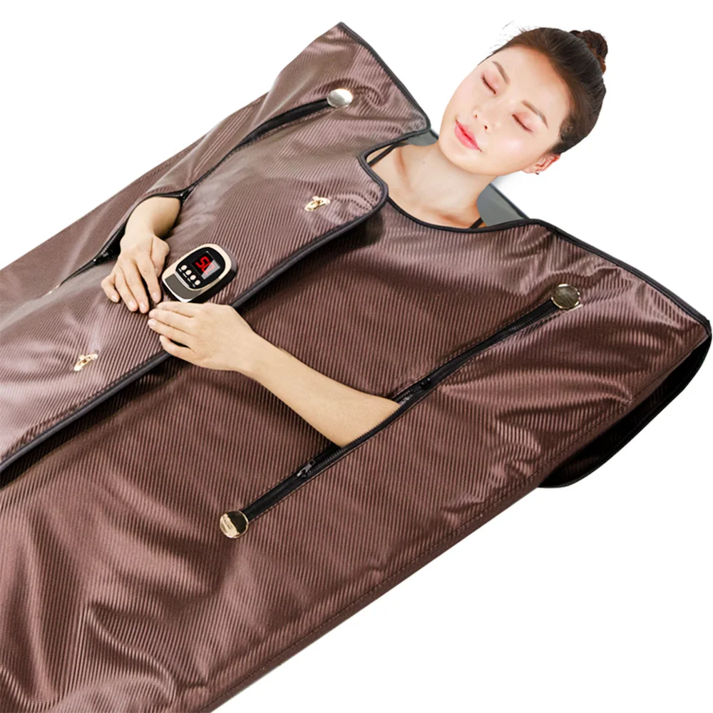 

Personal Sauna Suits Weight Loss and Detox Presoterapia Massager Infrared Thermal Sauna Blanket