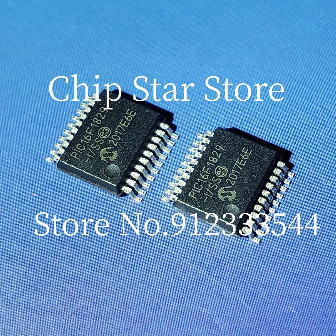 1-100pcs PIC16F1829-I/SS PIC16F1829 SSOP20 8Bit Microcontrollers MCU ...