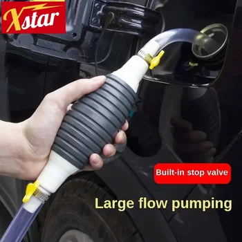 Car Sucker Oil Transfer Fuel Pump Multifunctional Manual Pump for Gasoline Gas Oil Fuel Petrol Diesel Fluid Water Fish Tank 1