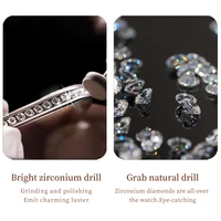 OLEVS Original diamant montre pour femmes mode élégant en acier inoxydable étanche Quartz montre-bracelet de luxe dames robe montres 5
