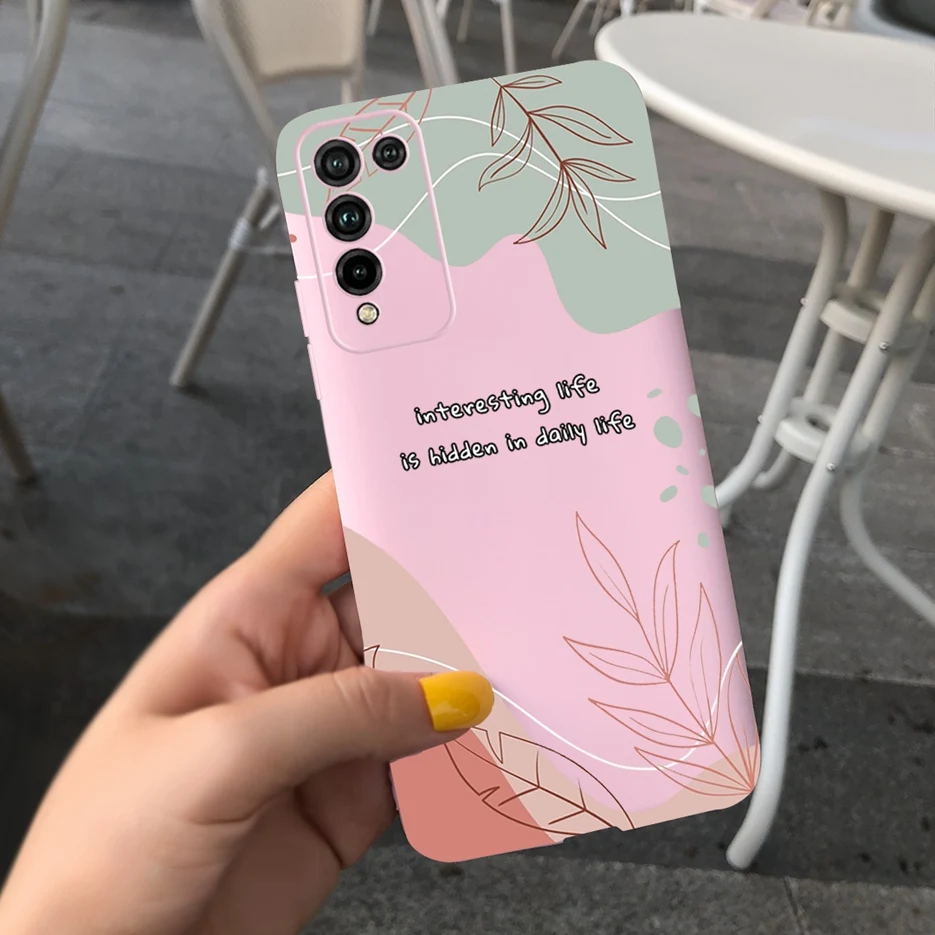 Luxury Art Painted Soft TPU Phone Case - Elegant Back Cover Capa