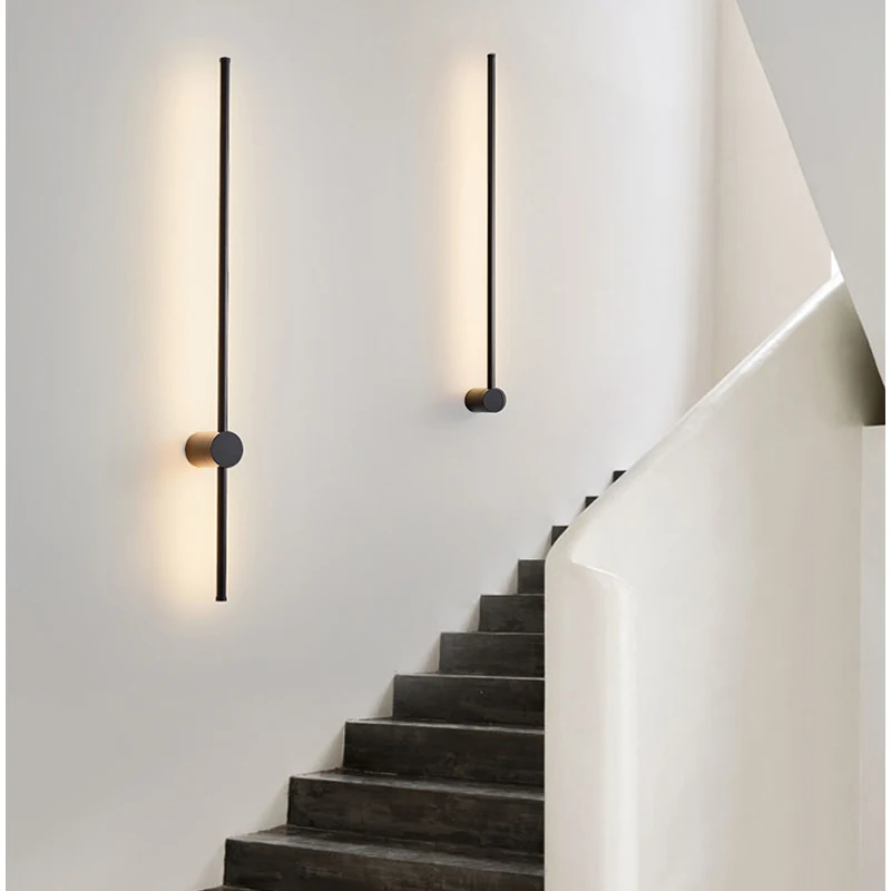 Led Wall Lamp Wall Lamp LED Contemporary Long Strip Wall Lamp for Indoor Living Room Bedroom Dining Room Bathroom