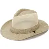 Summer Hat For Man Sun Hat Leisure Outdoor Mesh Formal Hat Breathable And Cool Women Seaside Holiday Wide Brim Sunshade StrawHat 5