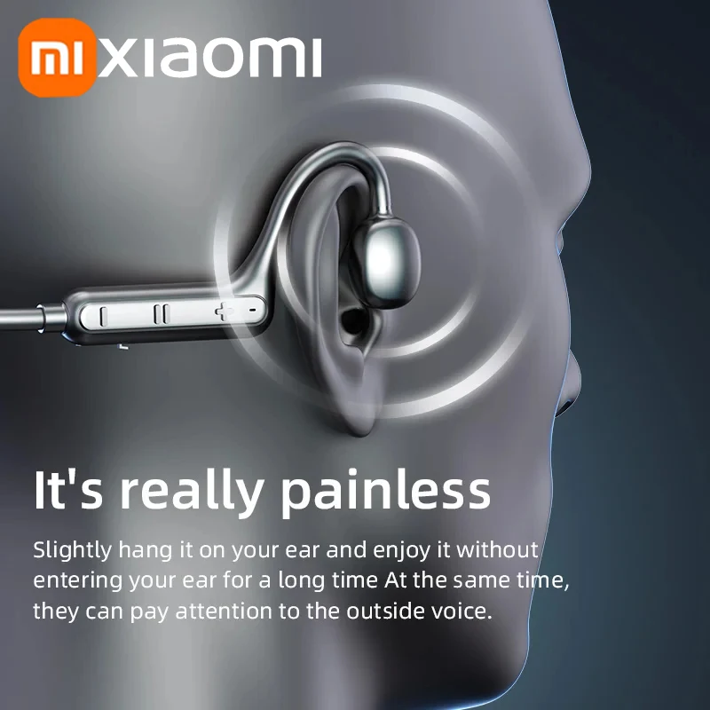 Iconic Brand Bluetooth Earphone Neck Mounted Wireless Headset open-back earphones High Power smooth Sound Conduction Long Battery Life