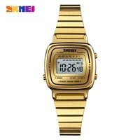 SKMEI 1901 Luxury Women Watches Small Dial Digital Chrono Calendar Watch Waterproof Ladies Wristwatch Clock Montre femme 1620