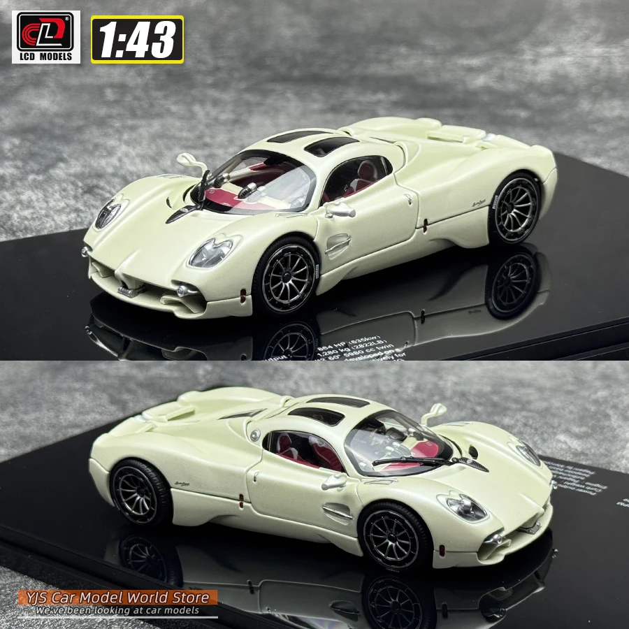 LCDモデル 1/43スケール パガーニ・ウトピア 合金製 フルオープンカー
