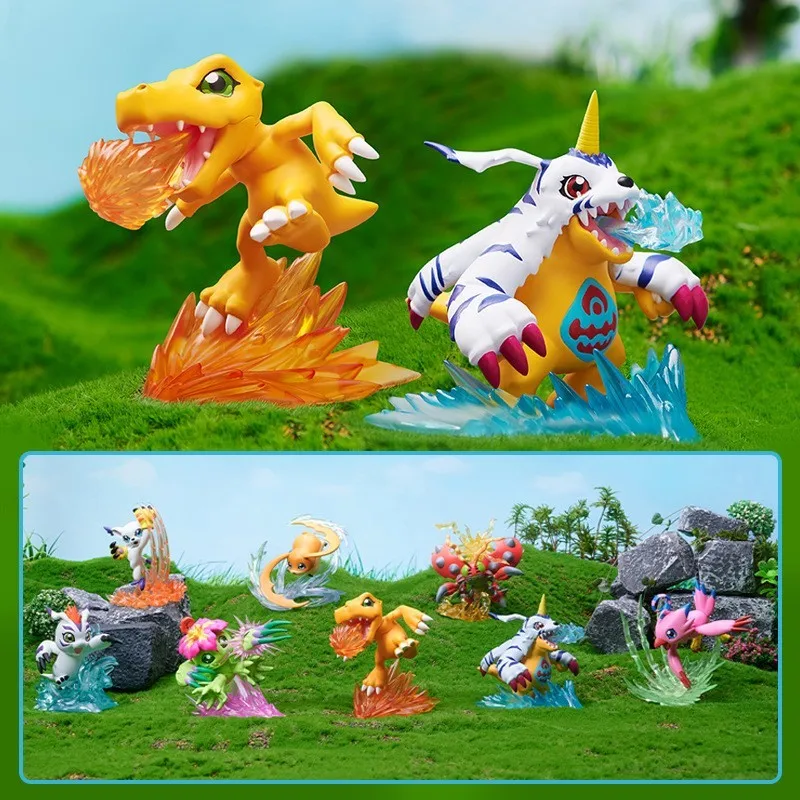 In Magazzino Digital Monster Blind Box Taichiishida Yamato Anime Figure Agumon Digimon Rpg Angemon Regalo Di Compleanno Cool Cute Gifts