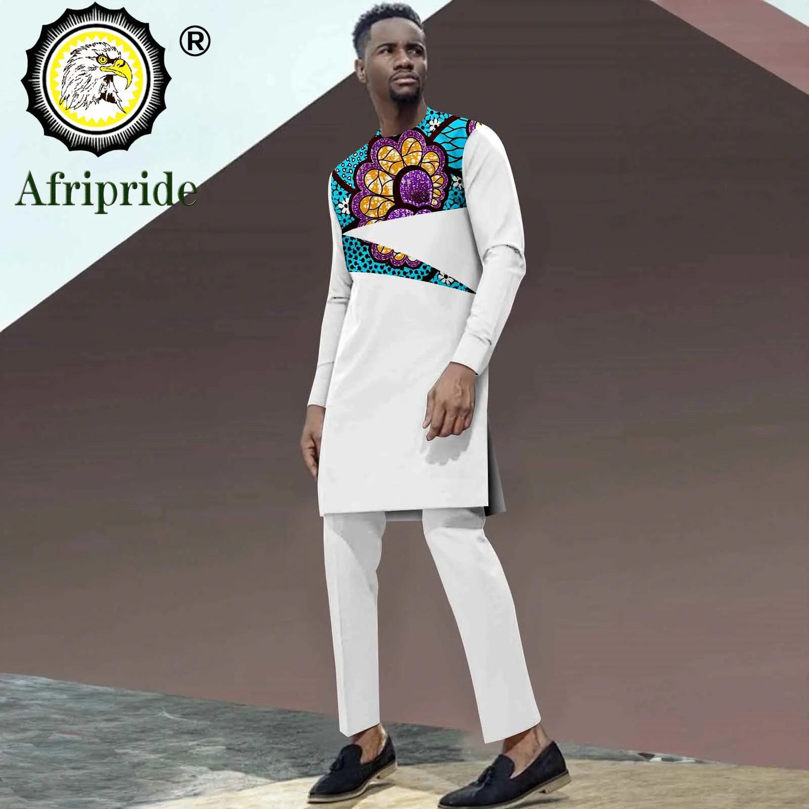 African-Clothing-for-Men-O-neck-Full-Sleeve-Print-Shirts-and-Pants-2 ...