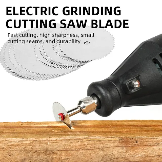 11PCS Micro Circular Saw Blade Accessory Electric Grinding Cutting Disc Metal Cutter Rotary Tool Electric Tool Wood Cut