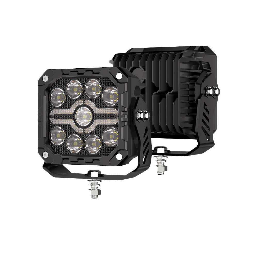 4Inch Auxiliary Auto Fog Light Work Fog Light Long Range Led Light Bar for Moto