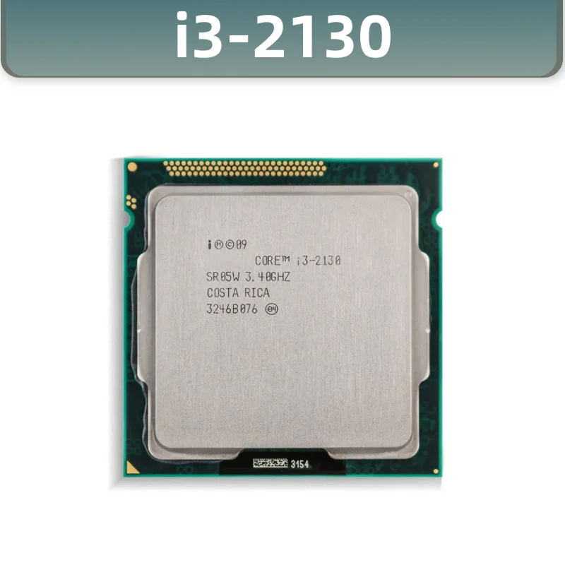 

CORE i3-2130 i3 2130 3,4 GHz CPU 3M LGA1155 65W desktop Dual-Core