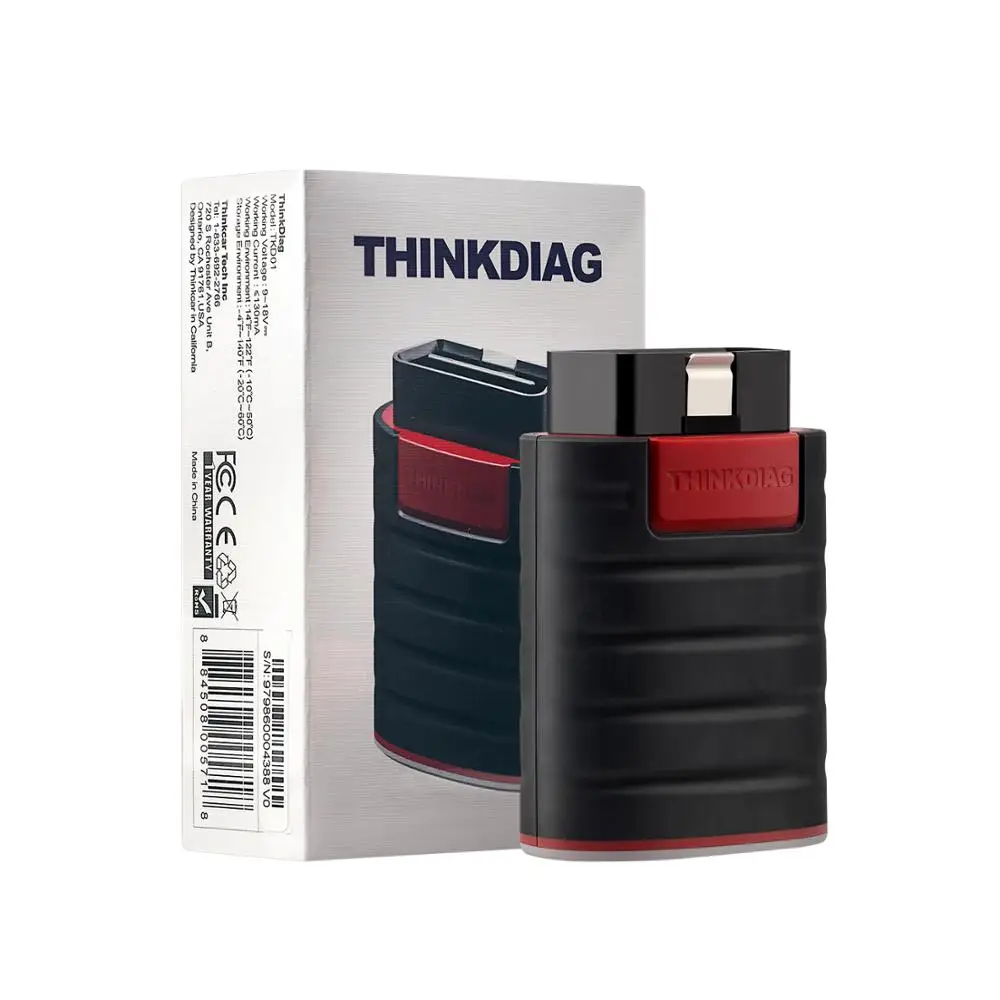 ThinkCar ThinkDiag obdii 코드 리더, 모든 시스템 진단 도구, 16 리셋 ThinkDiag 스캐너, pk X431 easydiag 3.0 ap200 golo