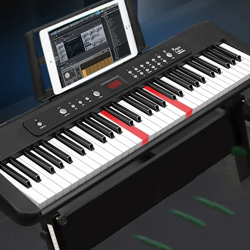 

Professional Musical Organ Electronic Synthesizer Keyboard Portable Piano Digital Flexible Sintetizador Electric Instrument