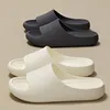 Big Size 50 51 New Summer Women's Slippers Men's Bathroom Flip Flops Concise Solid Color Shoes Home Non Slip Flats Beach Sandals 1
