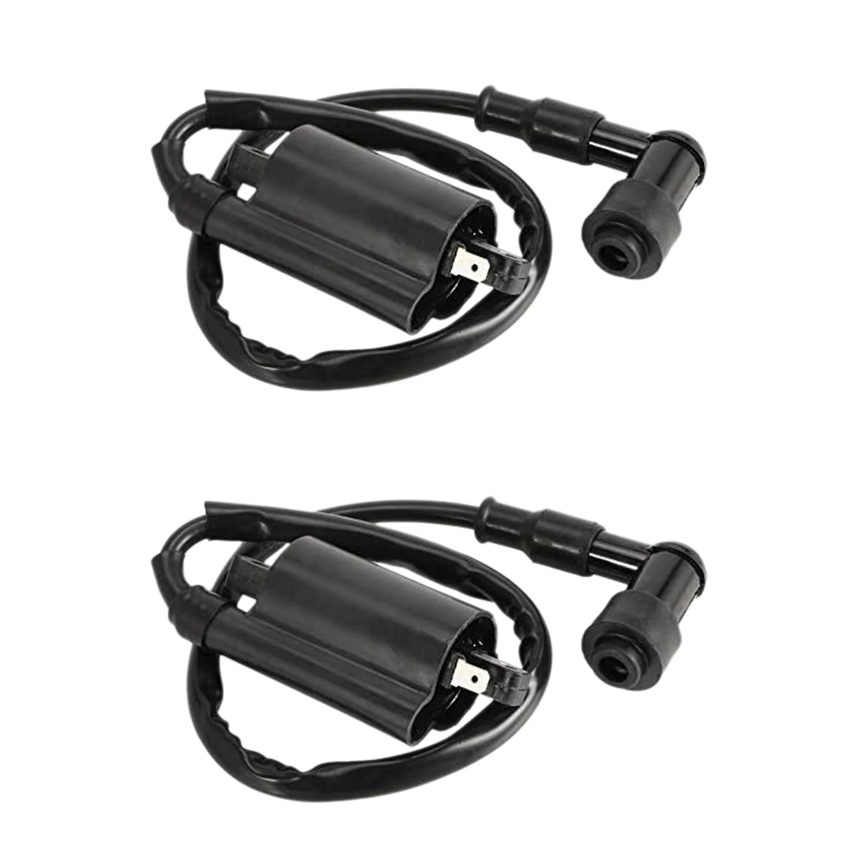 2X Motorcycle Ignition Coils Fits For Yamaha Gs125 Gn125 Vx250 Virago 1100 Xv1100 Xv-1100 1995-2007