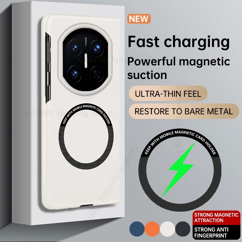 Matte Candy Solid Color Frameless Plastic Magsafe-Compatible Wireless Charging Case