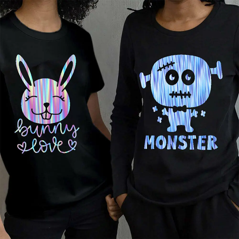 Neon Heat Transfer Vinyl Sheet 12"x 10"/19"x12" Rainbow HTV Press TPU Craft Film Iron on Vinyl for DIY Tshirt Clothes Bag Cut