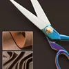 1pcs Professional Sewing Scissors Titanium Stainless Steel Blades Clippers Embroidery Craft Tailor Scissor Dressmaker Shear 5