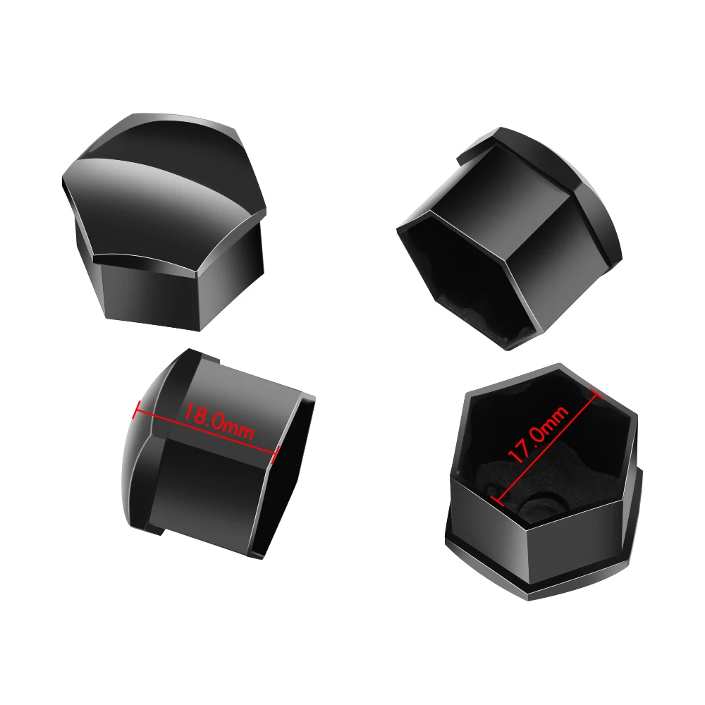 17mm Car Wheel Nut Caps Protection Covers Caps Accessories For bmw e46 e39 e90 e60 e30 f10 f11 f20 f30 g20 g30 x1 x3 x5 z4 wheel nut caps wheel nut covers bolt nut covers