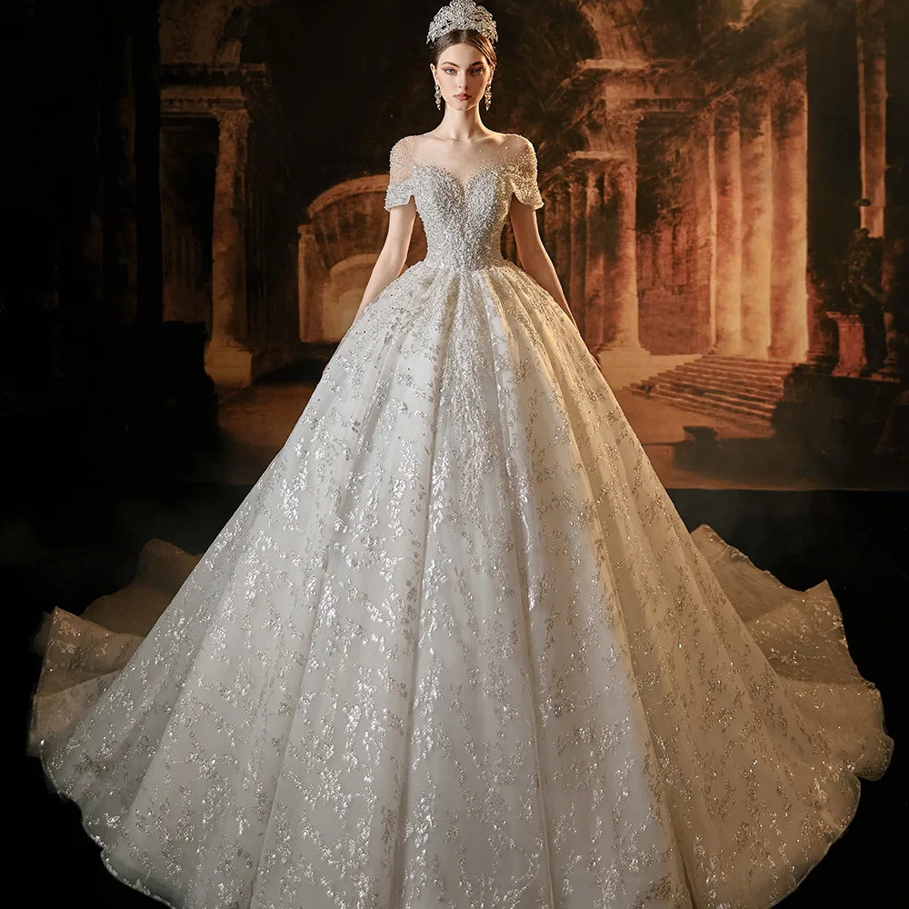 Love-Elegant lace wedding dress - Victoria & Vincent