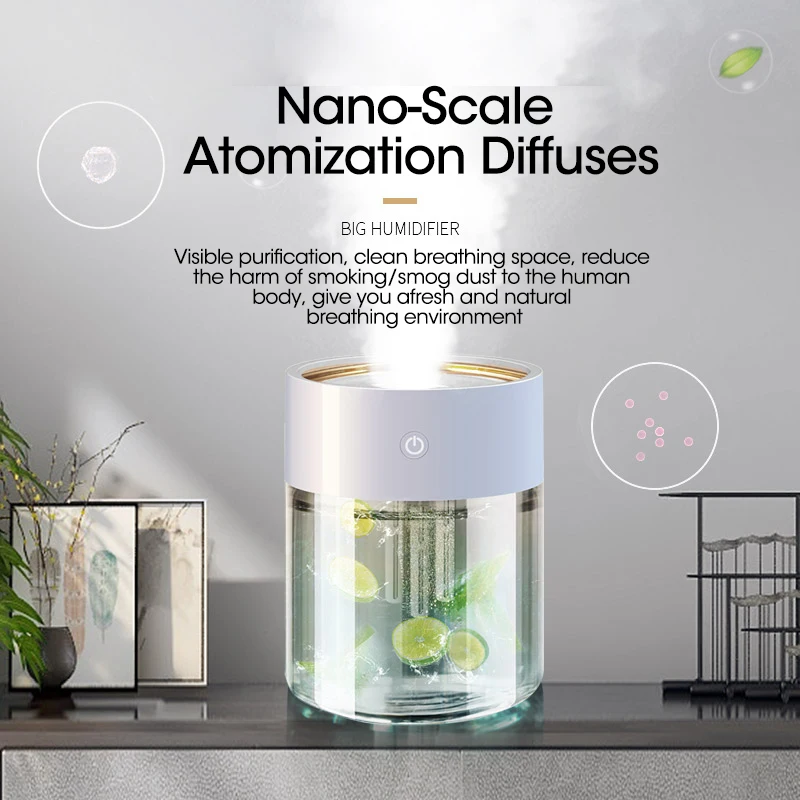 Incroyable diffuseur d'huiles essentielles avec leds - Humidificateur