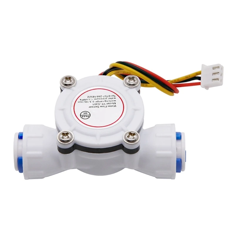 DN10 Water Flow Sensor Flowmeter 0.5-10L/min Fluidmeter Water Flowmeter Counter M4YD Easy Installation
