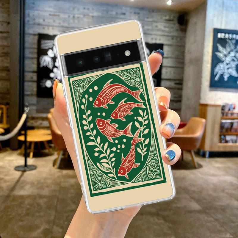Sardines Canned Soft Clear TPU Transparent Phone Case