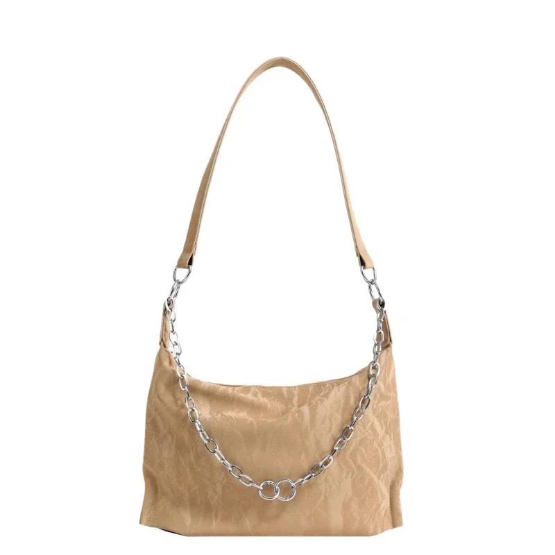 thumbnail image 1 of Bolso de hombro para mujer de alta calidad y venta caliente, producto nuevo 2024, diseño de cadena simple, portátil y versátil, bolso de mano para mujer, 1 of 5