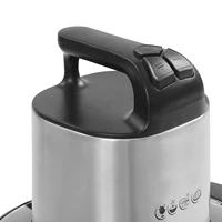 Hachoir électrique 1500 W, robot de cuisine 6,5 L pour viande, légumes, fruits – 3 vitesses, lames en acier inoxydable, facile à nettoyer 6