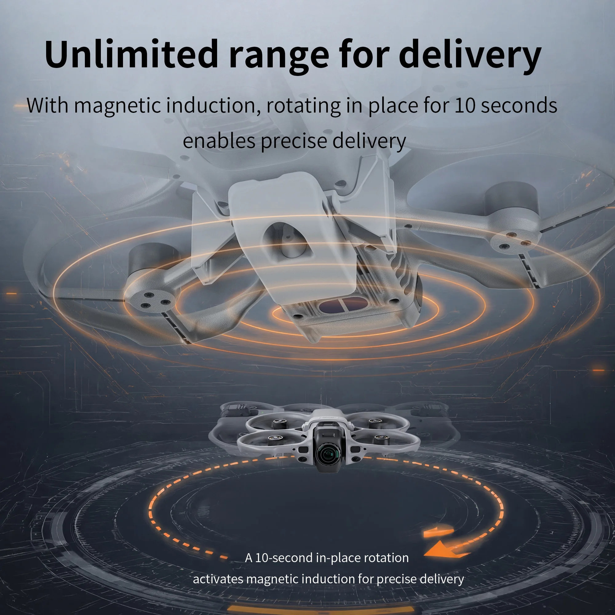 Support de largage pour drone Avata 360, charge 150g, batterie 100mAh