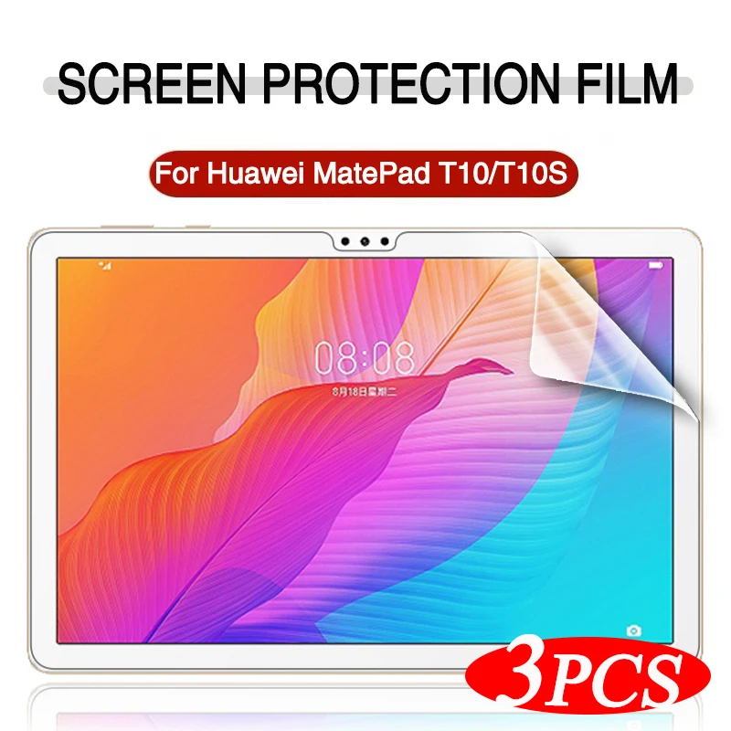 

Мягкая защитная пленка для Huawei MatePad T 10s 10,1 дюйма, 3 шт.
