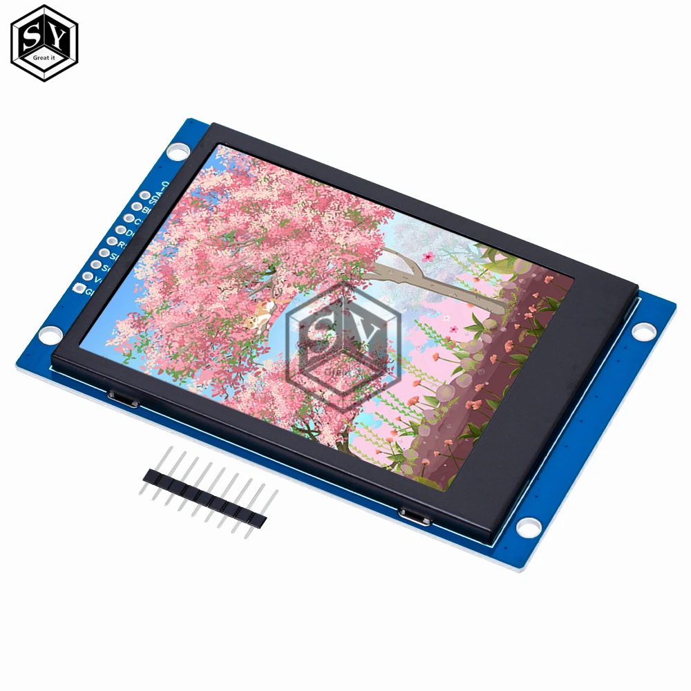 Arduino用tft液晶ディスプレイ並列ポートモジュール、2.8