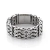 HAOYI 5mm/23mm Geometric Connection Men's Bracelet Jewelry Party Gift Charming Men's Bracelet Gold and Silver Color 6
