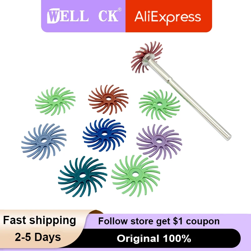 18 Dental Diamond Polishing Wheel Disc Cutter Plaster plus 10 HP Shank Mandrel 2.35mm 18 Dental Diamond Polishing Wheel Disc Cutter Plaster plus 10 HP Shank Mandrel 2.35mm